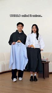 10K views · 44 reactions | "His" or "Hers"? It doesn't matter!​ Featuring the new UNIQLO : C collection! Full lineup dropping 5 Sep in Orchard Central Flagship, Jewel Changi AirPort, and online stores. Partial lineup available at selected stores. #Uniqlo #UniqloSG #UniqloC #GenderlessStyle | Uniqlo Singapore | Facebook