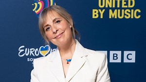 Giedroyc appears as ‘butter-churning Polish milkmaid’
