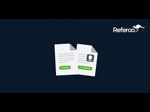 Identity verification for candidates and referees