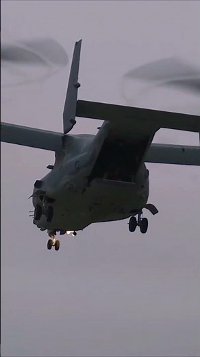 CV-22 Osprey takeoff (VTOL) #military #aviation