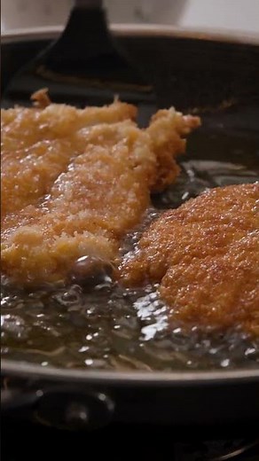 Chicken Schnitzel with Garlic Butter