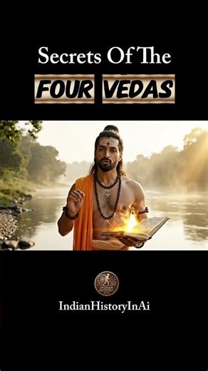 Secrets of the Four Vedas 📜✨ #indianhistory #ancientcivilizations #historyshorts #vedas #vedic