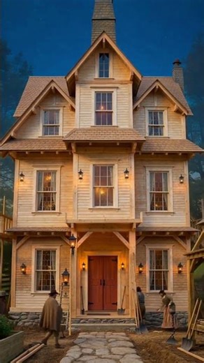 Building a Grand Colonial Manor | 18th Century Frontier Architecture 🌲🪓