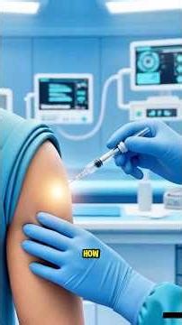 How Vaccines Actually Work (Simple Explanation) #facts #biology #science #shorts