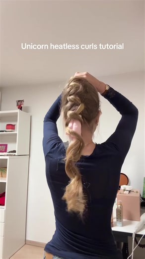 Unicorn Heatless Curls Tutorial for Gorgeous Hair