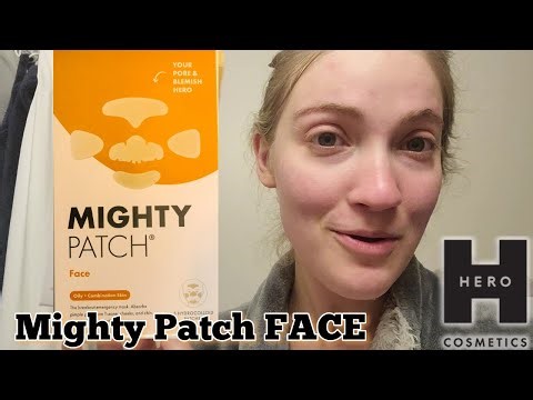 NEW Hero Cosmetics Mighty Patch FACE (REVIEW & DEMO)