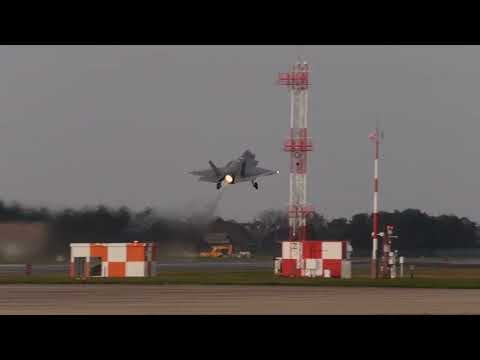 'Hill' AFB F-35's - Early Morning Departure From Raf Lakenheath UK ...