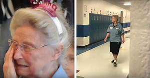 Janitor Who Is 77-Years-Old Kept Secret For Years Until Faculty Finds Out And Confronts Her