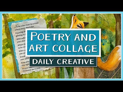 Turn Your Poem Into a STUNNING Art Collage | Creative Hack