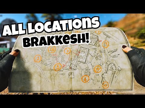 ALL CHEST LOCATIONS ON BRAKKESH - Treasure Maps Event Guide | Delta Force: Operations