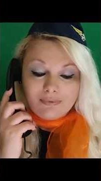 ASMR Flight Attendant Roleplay #asmrroleplay #softspoken