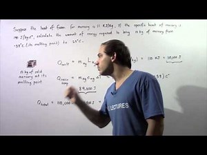 Latent Heat Example # 1