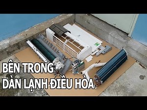 Cách tháo dàn lạnh điều hòa