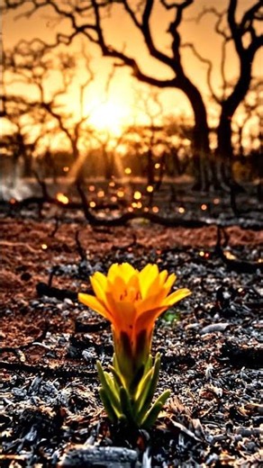 A última flor que nasce do fogo — e quase ninguém no Brasil sabe que ela existe.