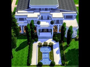 THE VAMPIRE DIARIES-MIKEALSON MANSION💥A SIMS 4 SPEED BUILD, NO CC #sims4 #thevampirediaries