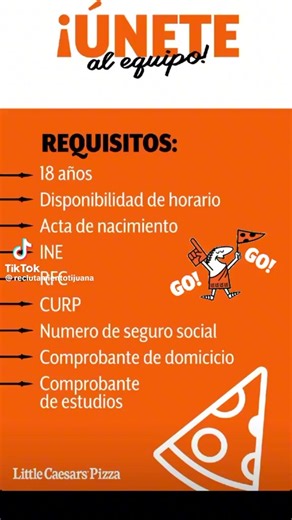 Solicitamos personal para Little Caesars Plaza Crystal