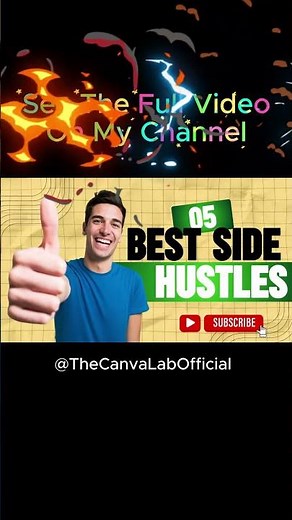 How to make Youtube Thumbnail using Canva