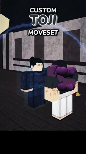 Custom Toji Move-set In Jujutsu Shenanigans #jujutsushenanigans #jjs