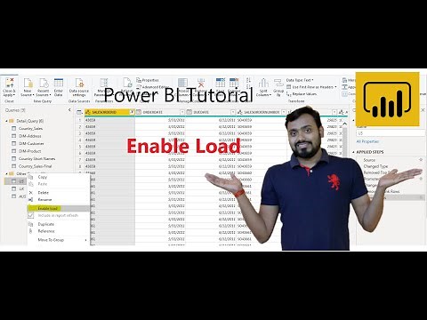 load data into power bi desktop | load data from query editor