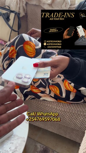 Top trade-ins at Ace Tech. Bring your old phone ( both iPhones and androids ) and walk out with an upgrade. For inquiries, call/ WhatsApp 254769597068#acetechworld #tradein #phonesinkenya #fyp @brownie.ace @jaic_ey
