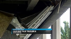 1.5K views · 27 reactions | Emergency repairs on falling ceiling tiles at the Hawaii State Capitol could begin as early as Wednesday. Allyson Blair reports. Hawaii News Now #HawaiiNewsNow #HINews #808News | Stephanie Lum | Facebook