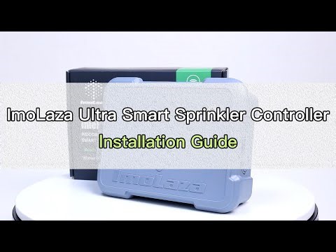 How to Install the ImoLaza Ultra Outdoor Smart Sprinkler Controller?