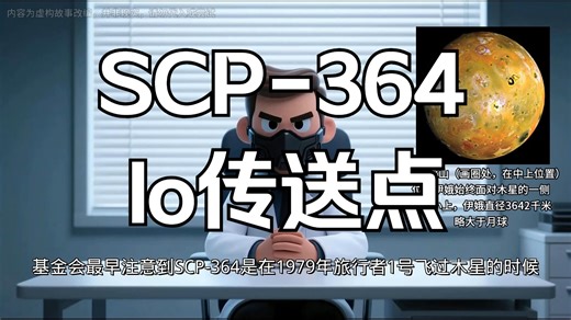 【研究员小E】SCP-364 Io传送点