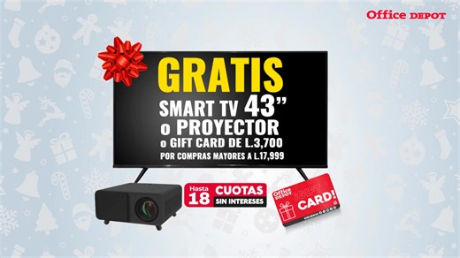 12K views | ¡La #GranVentaNocturna de Office Depot ya está aquí! Este 3 y 4 de diciembre, aprovecha los descuentos de temporada obteniendo regalos increíbles y pagando tus compras hasta en 18 cuotas sin intereses. #OfficeDepotSiempreTeSorprende | Office Depot Honduras | Facebook