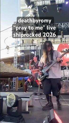 deathbyromy live 2026 shiprocked “pray to me”