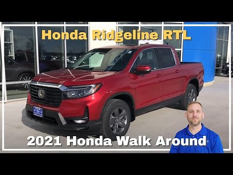 Honda Ridgeline RTL 2021 - 2022 Walkaround: Review of standard features you NEED to KNOW!