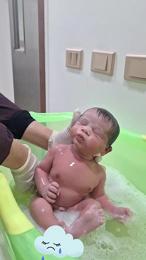 6.3M views · 10K reactions | #baby first bath   | اسلام الدح | Facebook