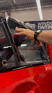 Heat shrinking XenithIR ceramic window film made by Solargard ✅ This 2025 BMW M3 competition is getting window tint, paint protection film, and ceramic coat for the wheels and calipers. This beauty is going to look amazing upon completion👌🏼😮‍💨💯 I am using Computer Cut Pro software for the tint and ppf patterns. They are spot on for this car. Love it👍 What do you shrink with? Card, glove, felt block/card? Follow us Let’s tint some windows 🙌🏼 www.metrotintstl.com #metrotintllc #windowtint 