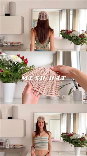 Full crochet tutorial is up on my channel 💓 #crochettutorial #skullcap #crochetpattern #crochethat