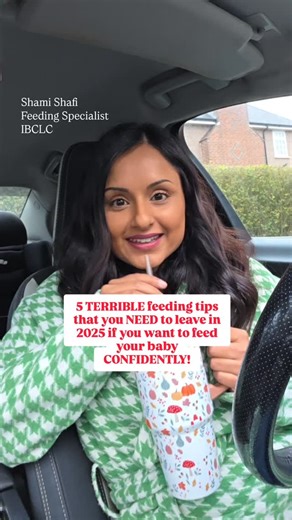 Shami | IBCLC | Tongue Tie Specialist | Thrive Infant Feeding on Instagram: "📣 If you are seeing my reel for the first time, give me a follow for more videos, blogs, free guides and opportunity for Q and As while you navigate feeding your baby (bottle or breast) 👩‍🎓My name is Shami! I am a proud mum of 3 and feeding specialist working as a tongue tie practitioner and IBCLC in the Midlands, UK. If anyone is qualified to give you infant feeding advice, it is me! 👋Here are 5 pieces of advice th