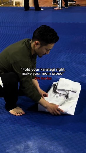 How to Properly Fold a Karate Gi for Instant Respect