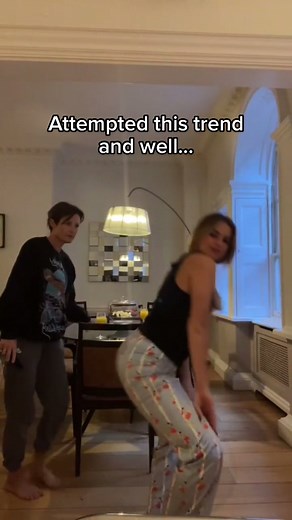 Addison Rae Attempts Back Throwing Trend