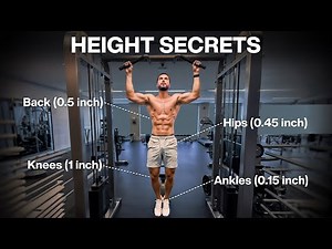 6 Exercises That INSTANTLY Make You Taller (Grow at Any Age)