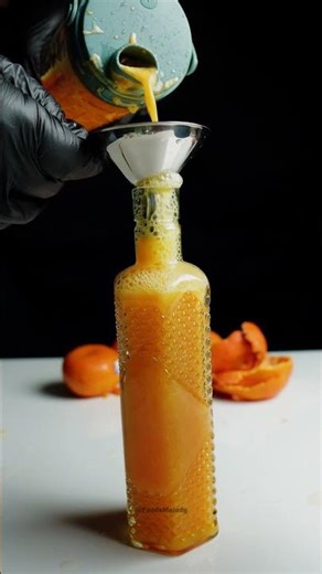 Orange Blend 🍊⚡️ Ninja Portable Blender Test | #foodsmelody #ninjablender #portableblender