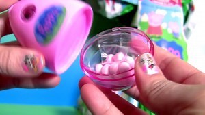 Giant Peppa Pig Surprise Egg, Christmas Peppa Pig Chupa Chups Clay Buddies by Disney Collector | Fun Toyz Collector