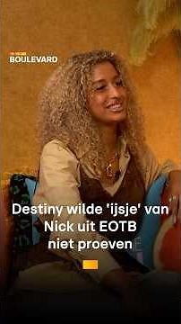 Destiny wilde 'ijsje' van Nick uit Ex on the Beach niet proeven | RTL Boulevard