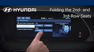 How To Fold The Rear Seats | Hyundai