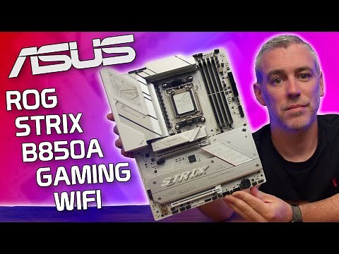 ASUS ROG STRIX B850A Gaming WiFi Motherboard Review [Gaming, Thermals, Power & VRMs Tested!]