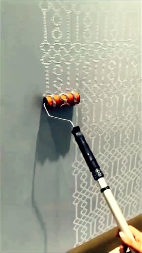 🎨 How to Create Patterned Wall Paint Easily!