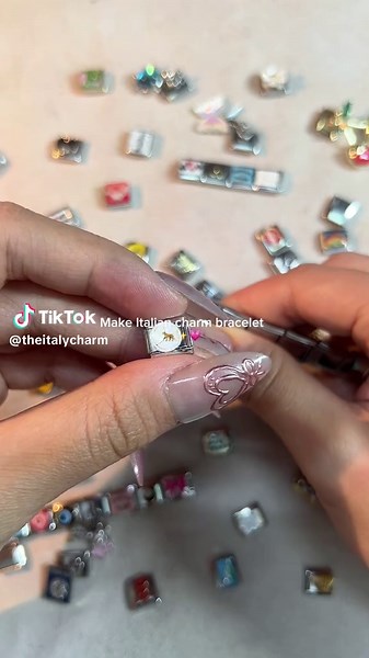 Create Your Own Italian Charm Bracelet Tutorial