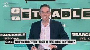 "Jacob Farrow I think would be a good pick if he got there... he's got a bit of a Hawthorn feel to him." - Cal Twomey on Hawthorn's pick 10 Watch now: afl.com.au/video/1450350 | AFL.com.au
