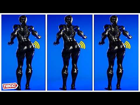 Fortnite She Venom Skin Party Hips 1 Hour Version Thicc 🍑😘 New Gyat Marvel Venom Girl 😍 Zoomed In 😜
