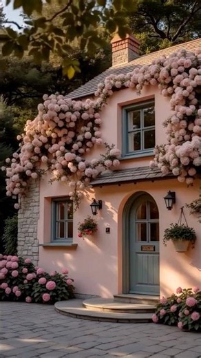 Pink Cottage Inspiration | Vintage Rose Decor & Romantic Interiors #dreamyspaces