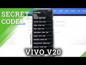 CODES VIVO V20 - Secret VIVO Menu / Hidden Mode / Testing Menu
