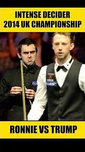 INTENSE Decider! 🔥 Ronnie vs Trump | 2014 UK Championship Final 🎱