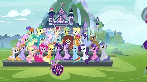 Calling all pony lovers! 🦄✨ Join us for friendship, fun, and fantastic journeys in the world of Equestria EVERY WEEKDAY starting at 1:30 pm EST 🌈 #mylittlepony #friendshipismagic #mlp #animation #cartoon #familyfriendly #ponypower #bronies #twilightsparkle #applejack #fluttershy #pinkiepie #rainbowdash #rarity #friendshipgoals #magicaladventures | Discovery Family Channel